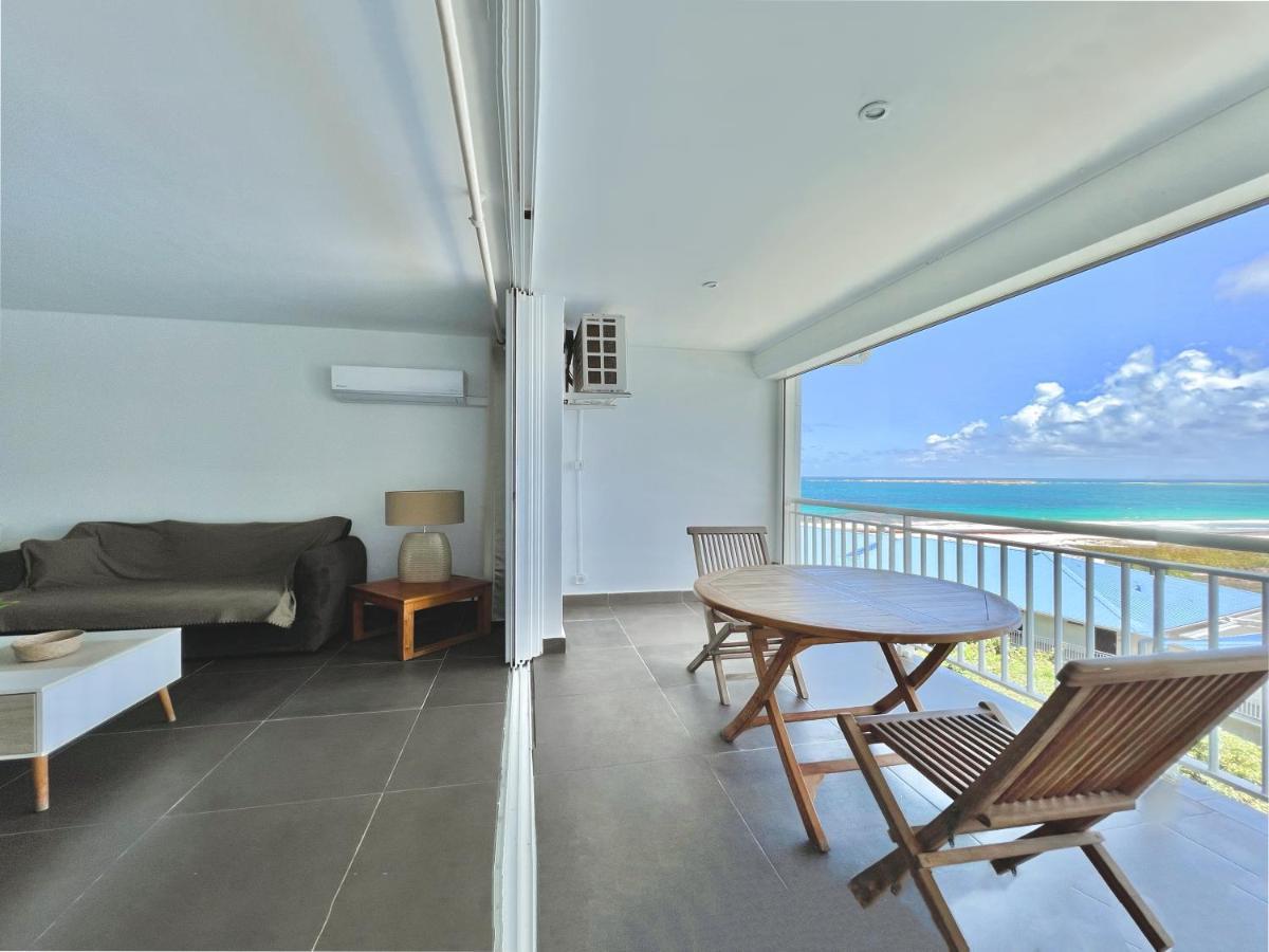 Top Floor Unit 520 Ft2 - 48 M2 With Stunning Dominant View On Ocean, St Barth, Orient Bay Apartman Cul de Sac Kültér fotó